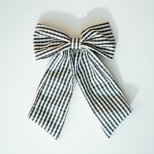 GINGHAM BOW